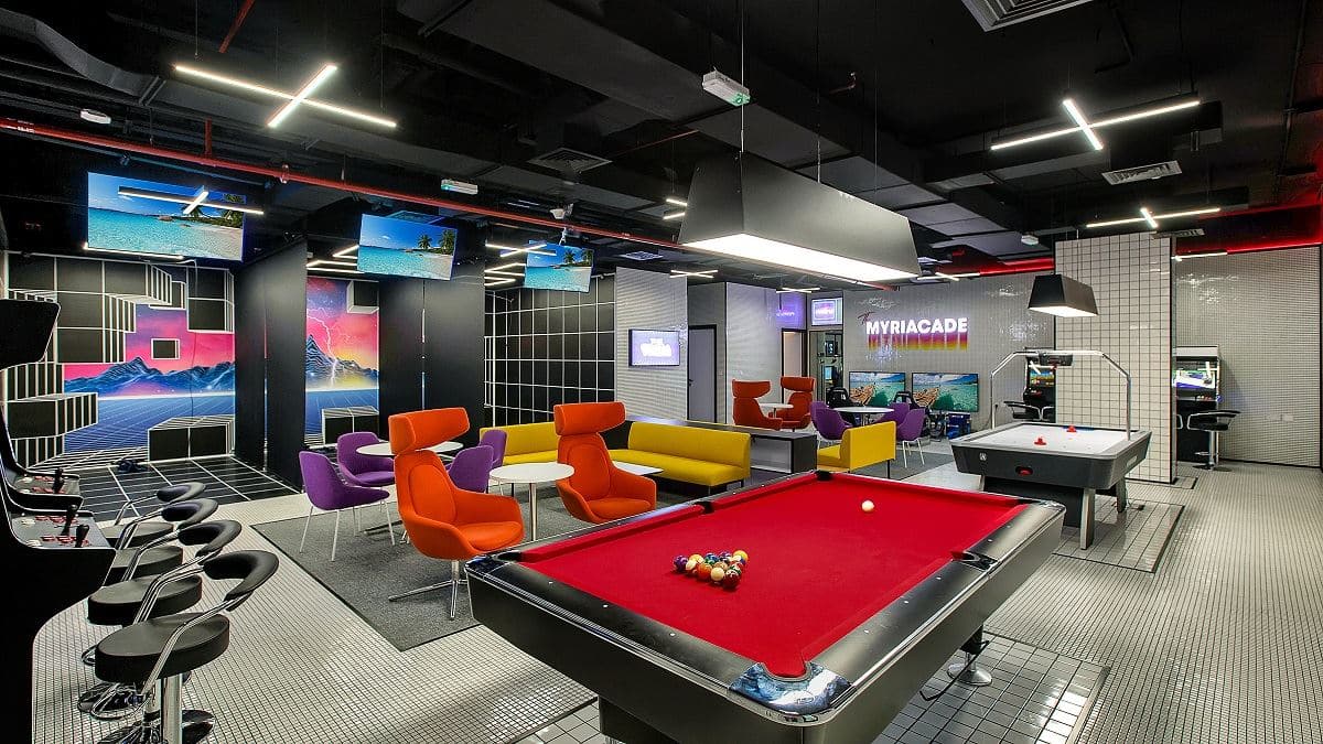 Games Room at the Myriad